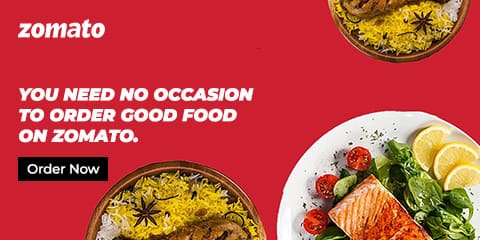 Zomato Coupons & Offers Today: Up to 60% + FLAT ₹125 OFF
